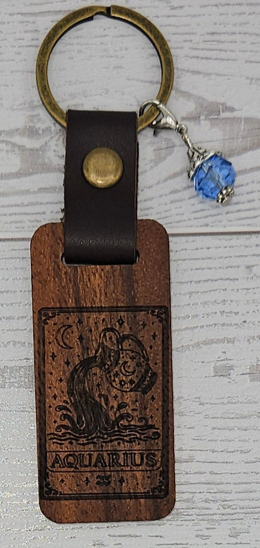 Aquarius Key Chain