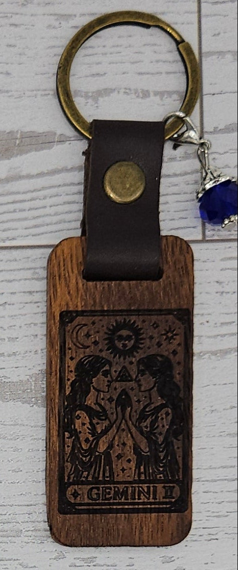 Gemini Key Chain