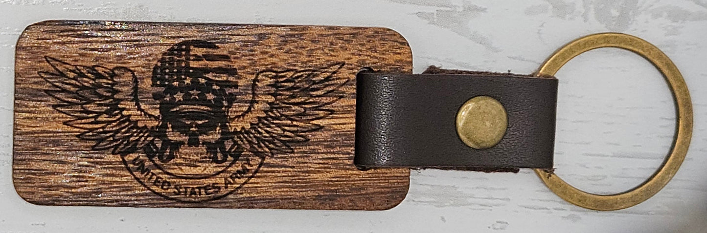 United States Army Biker Key Chain