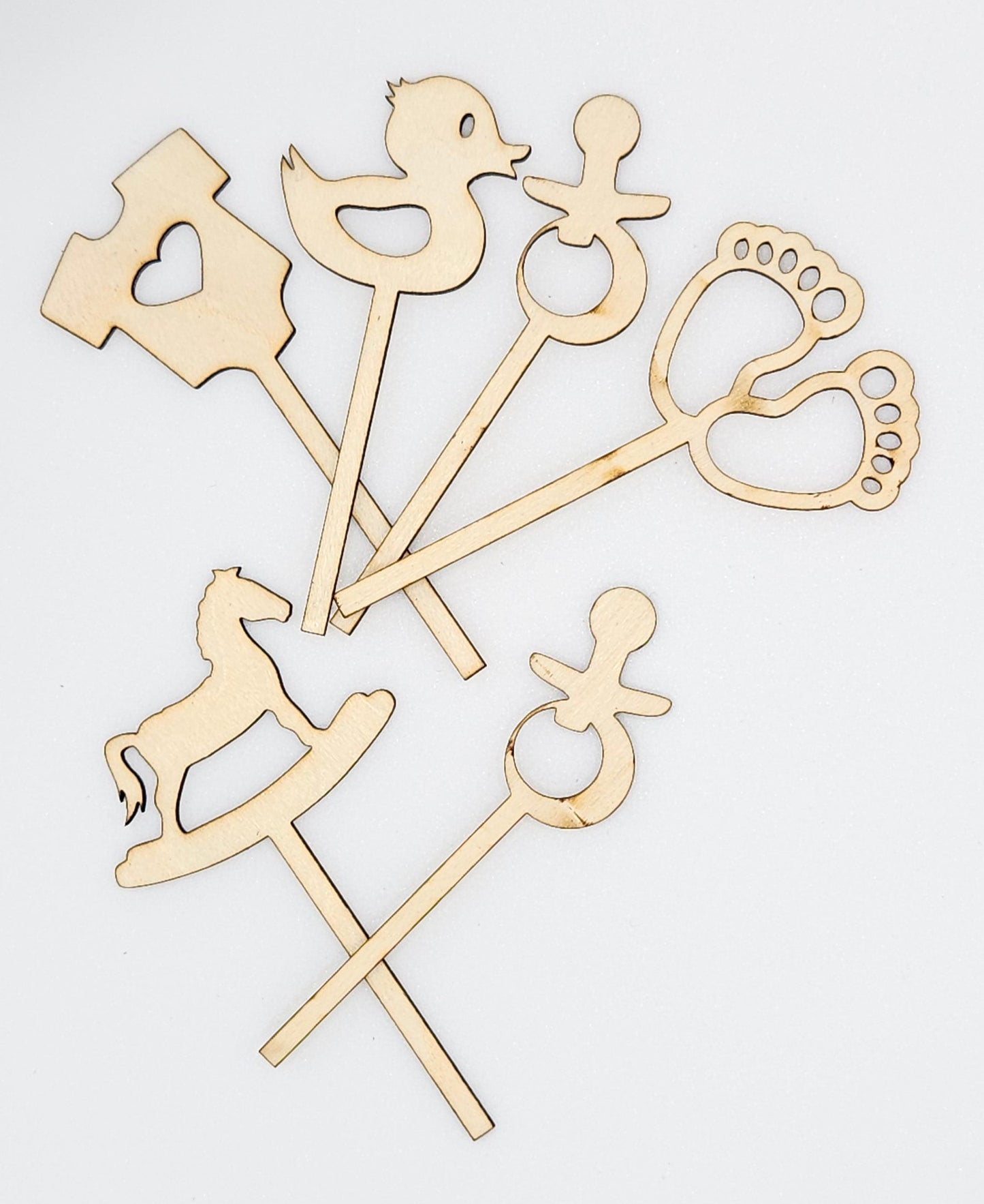 Baby Shower Cupcake Toppers