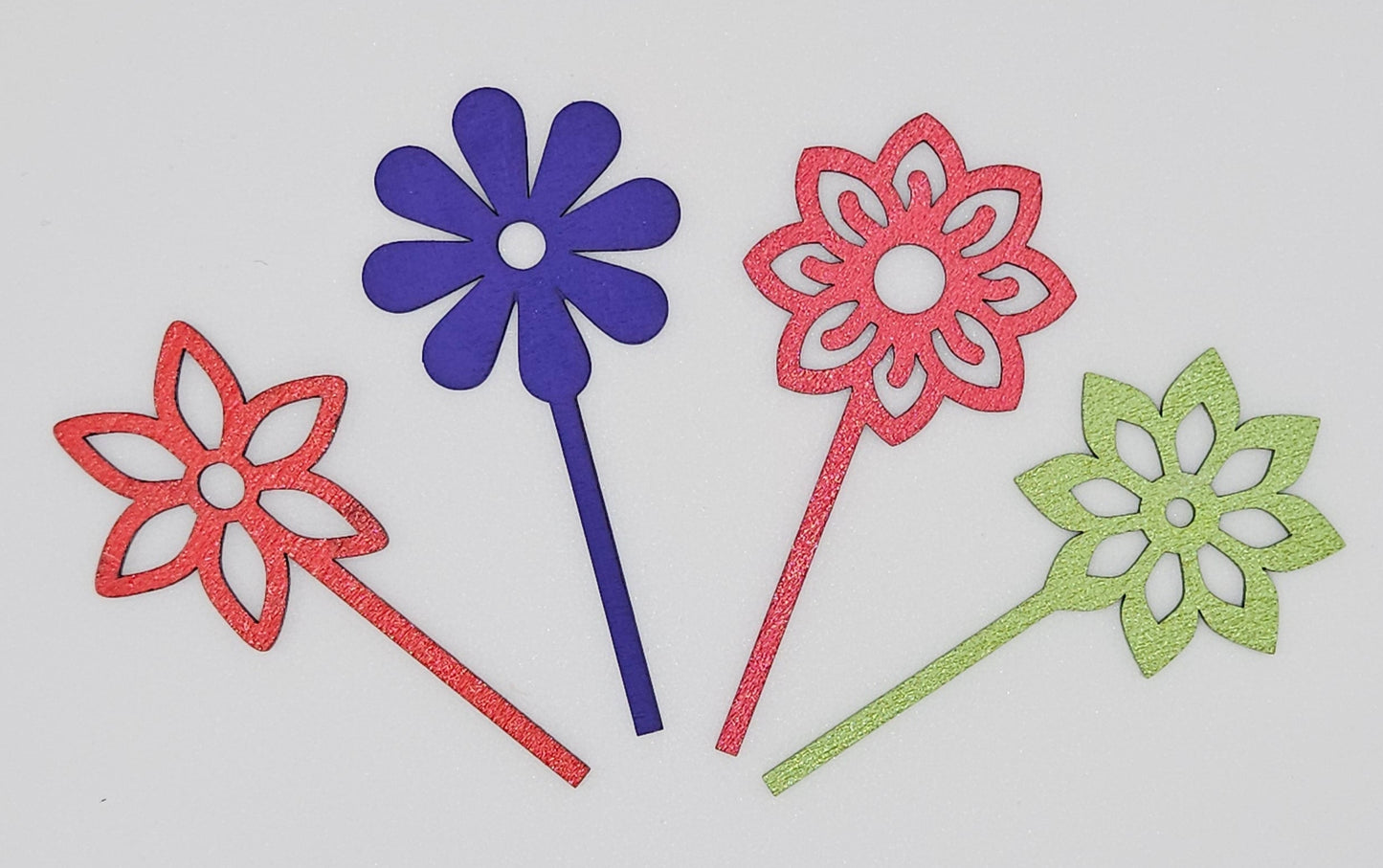Flower Cupcake Toppers