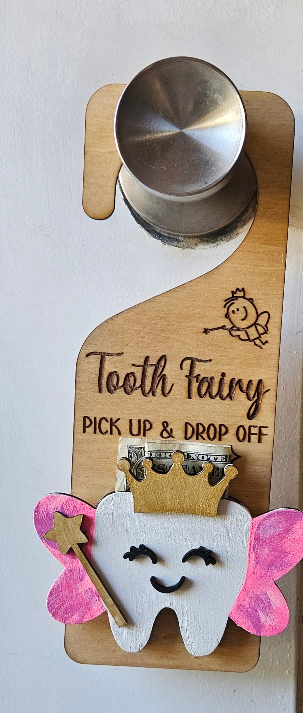Princess Tooth Fairy Door Hanger