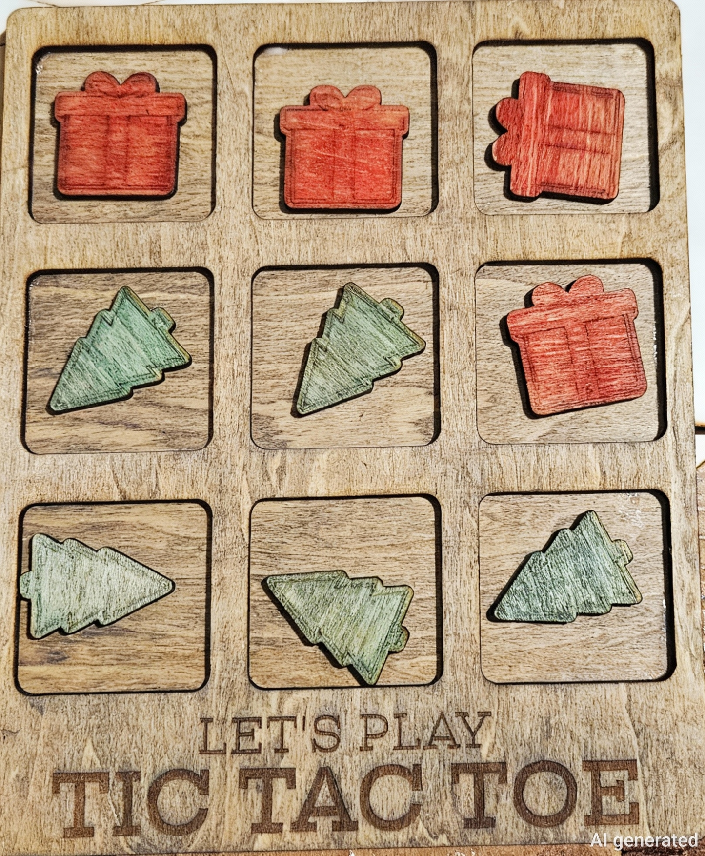Christmas Tic Tac Toe