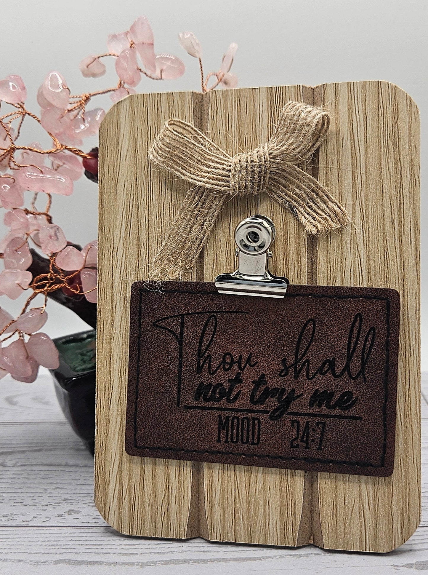 Thou Shall Not Try Me