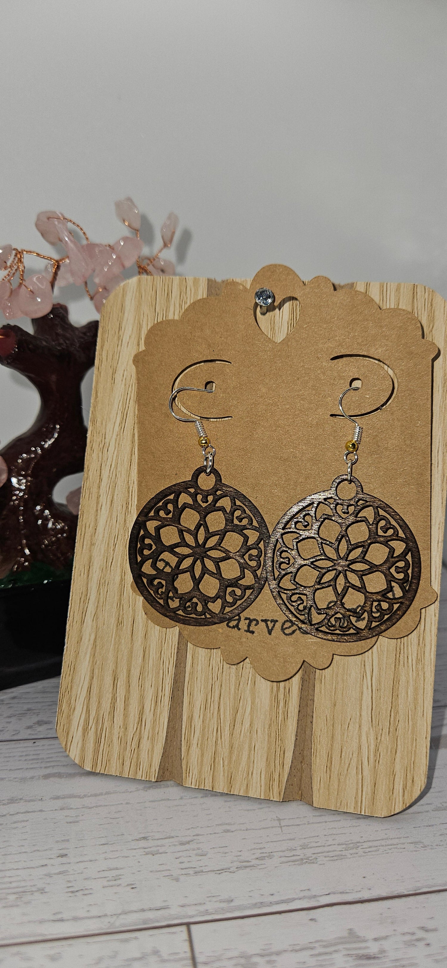 Laser Cut Earrings