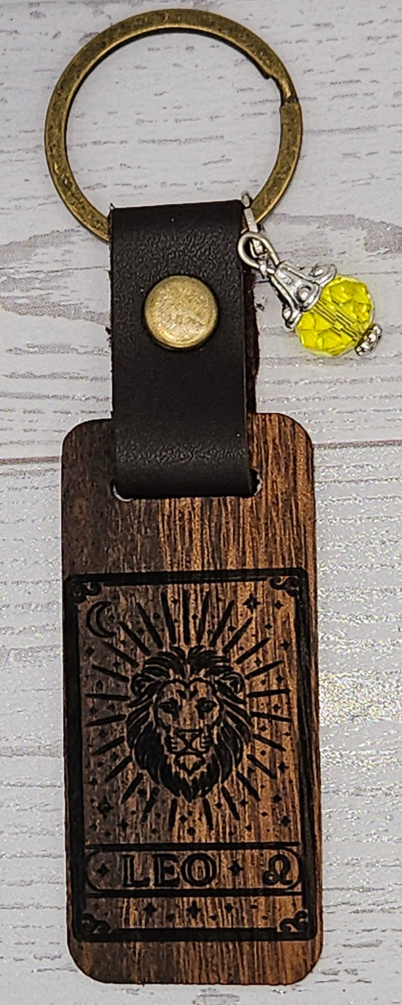Leo Key Chain