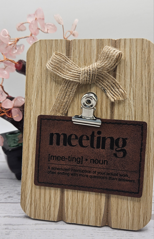 Meeting (noun)
