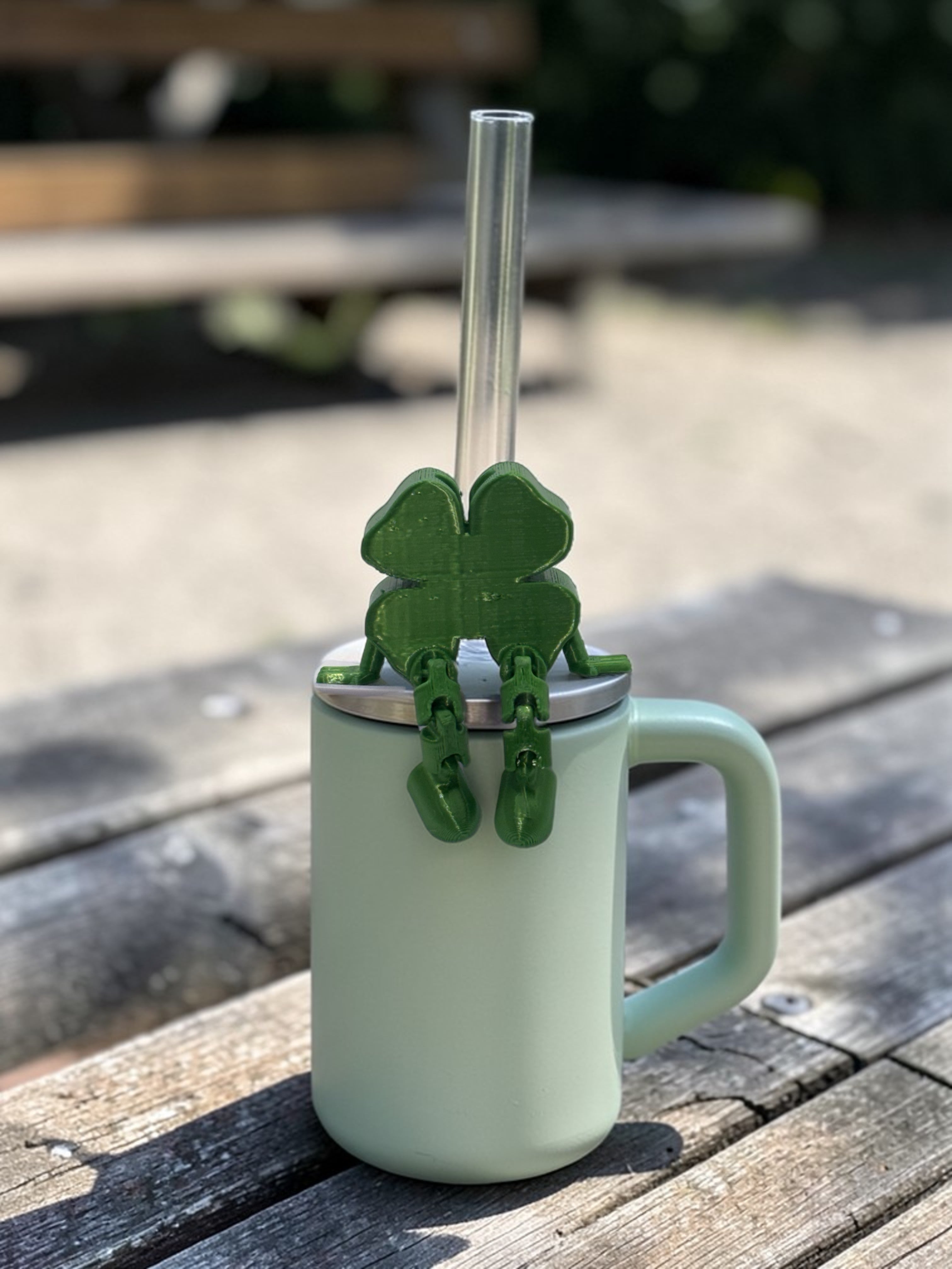 Silky Green Shamrock