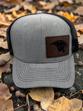 Oak Grove Panthers Trucker Hat- Heather Gray