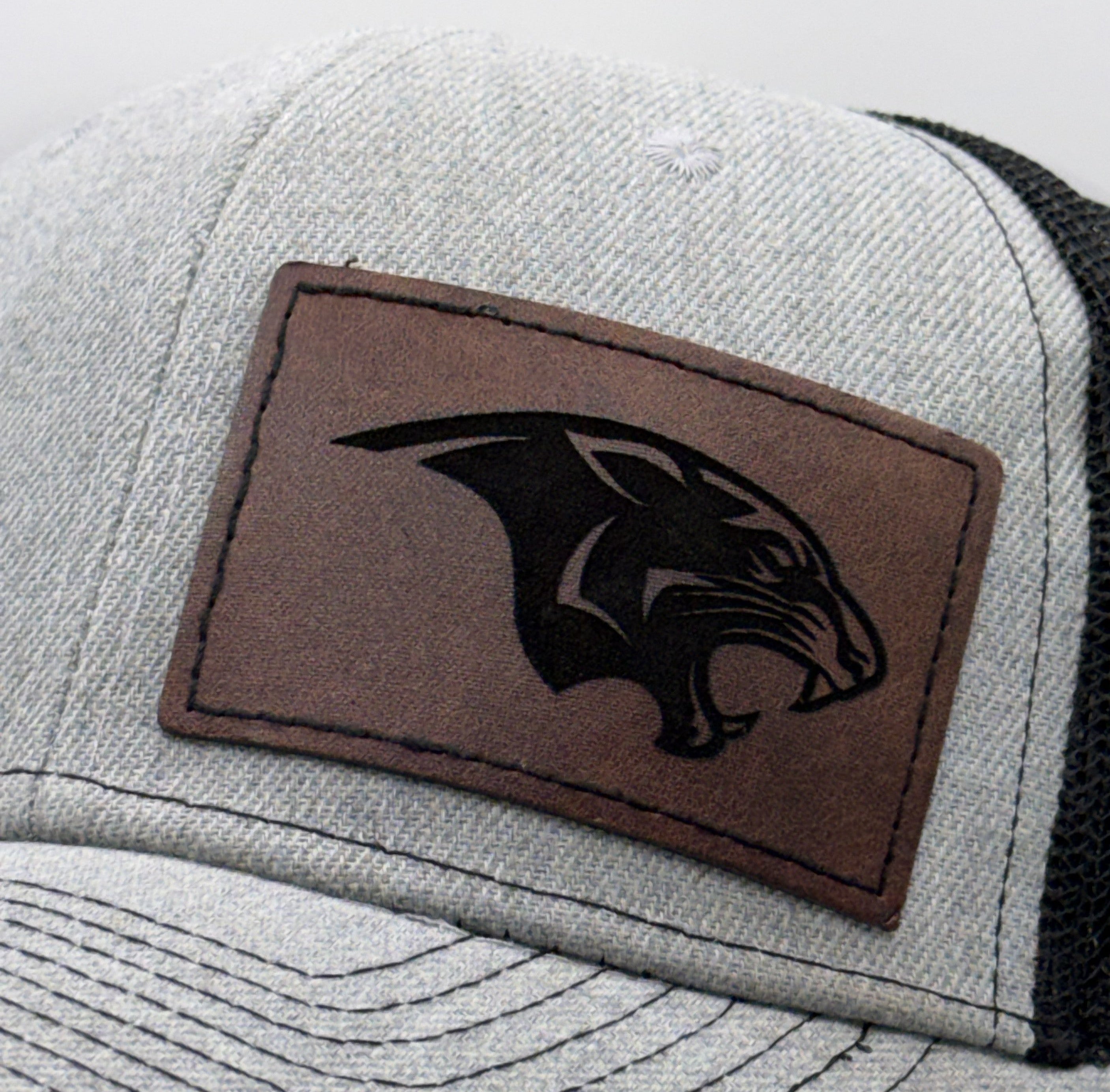 Oak Grove Panthers Trucker Hat- Army Green