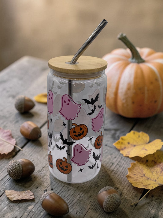 Ghostly Pink Halloween