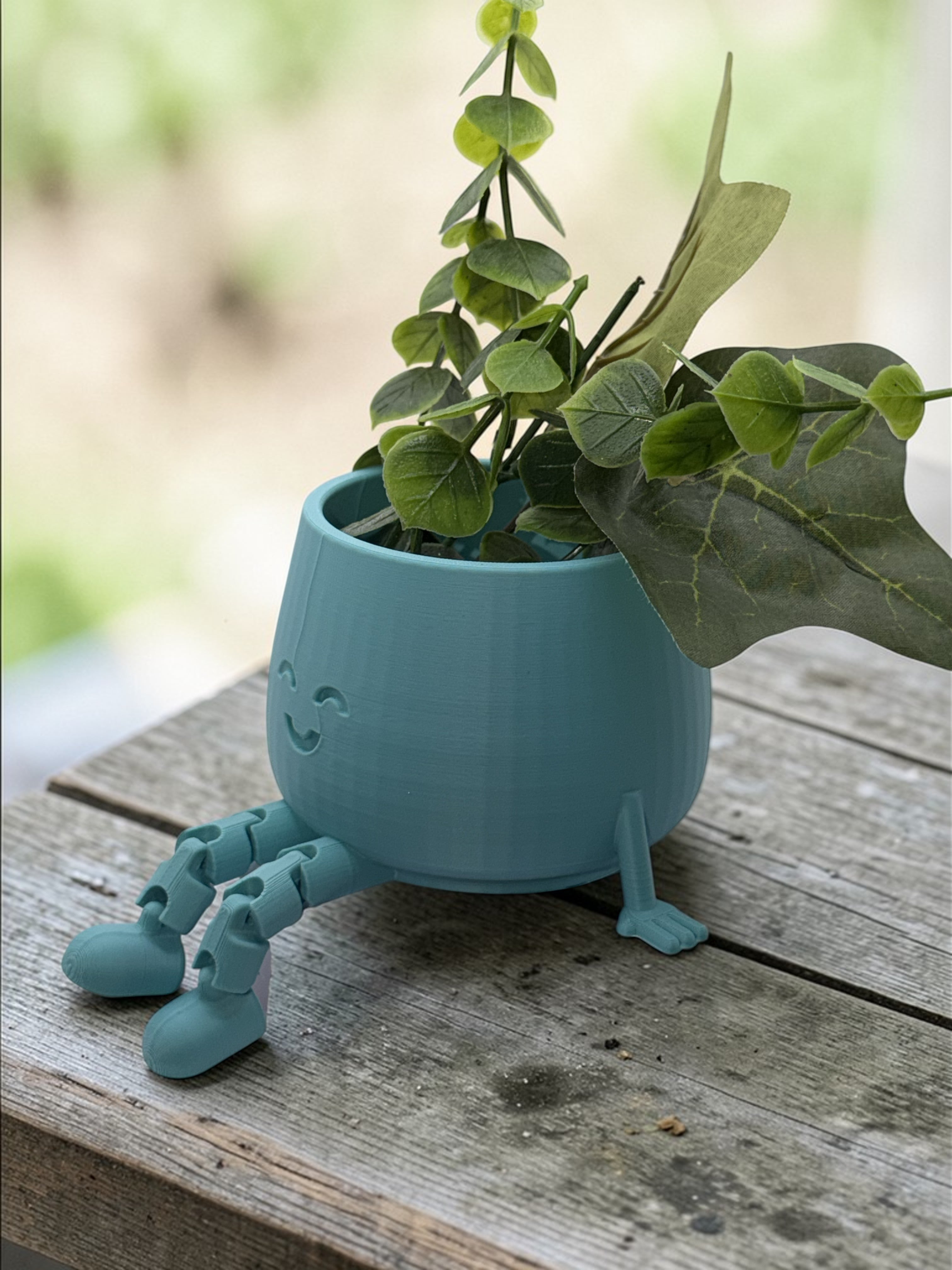 Succulent Pot- Teal
