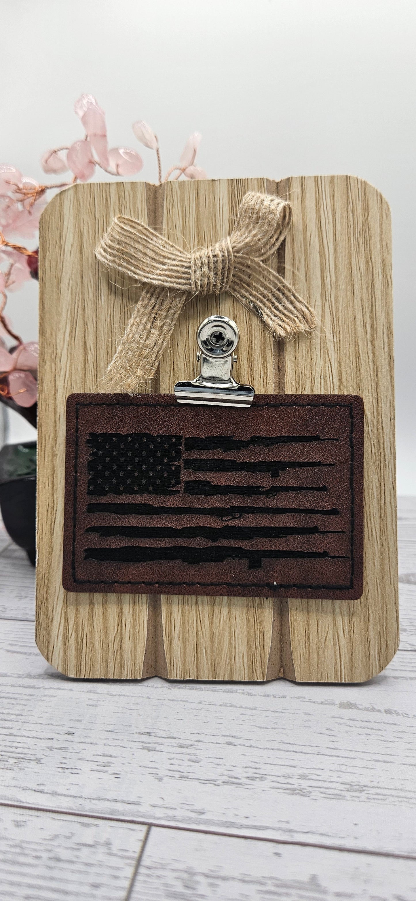 American Flag/Rifles